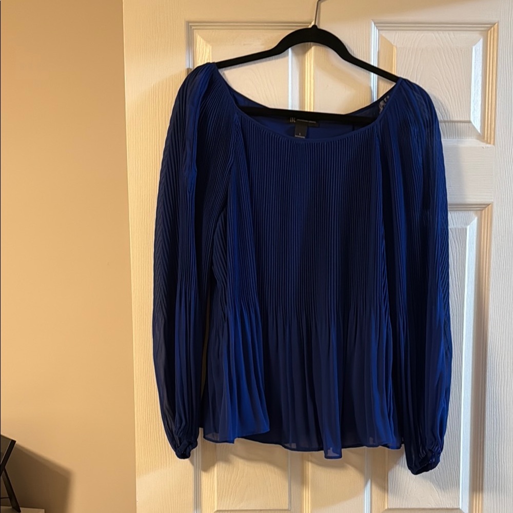 Elegant Blue Women's Top